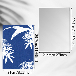 Direct Factory Sale DIY <strong>Cyanotype</strong> Kit Creative Art <strong>Set</strong> for Kids Decorative Stickers Gift - Product Image 4