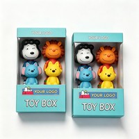Scatola di Carta per Giocattoli con Logo Personalizzato, Confezione Regalo Biodegradabile con Stampa a Inchiostro di Soia per Bambole e Peluche