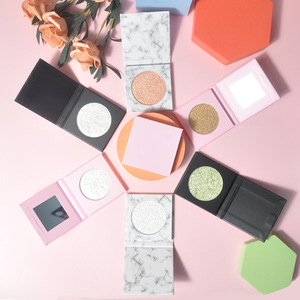 Lilywild all'ingrosso occhi Make Up premuto Palette <span class=keywords><strong>rosa</strong></span> trucco viso Glitter pigmento Gel cremoso <span class=keywords><strong>evidenziatore</strong></span> per il viso - Product Image 4