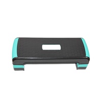 Plataforma de ejercicio de fitness personalizada, paso aeróbico de plástico barato para gimnasio