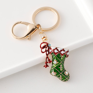 Giáng sinh Keychain DIY Giáng sinh tuyết Dome Móc Chìa Khóa Kim Loại Tùy chỉnh Keychain món quà giáng sinh vòng chìa khóa - Product Image 3