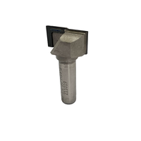 Outil de fraisage CNC PCD, routeur à profil de diamant polycristallin, bit 1/2x30 x H15 x 2T
