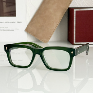 Luxury and Fashionable Unisex Handmade Glasses, Oversized Acetate Optical Glasses, Fashionable Full Edge square Eyeglass Frame - Product Image 4
