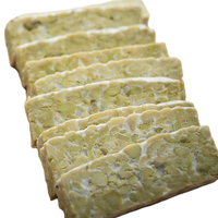 Tempeh de pois chiches pour des repas surgelés sains, protéines végétales sans gluten, idéal pour la friteuse à air et les salades