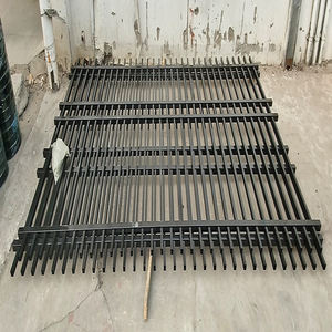 Clôture en fer forgé durable pour usage résidentiel et commercial, clôture de sécurité extérieure robuste - Product Image 1