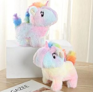 Lindo Unicornio Eléctrico de Peluche que Camina, Juguete Realista con Movimiento, Animal de Peluche Interactivo, Mascota Electrónica con Movimiento Simulado para Niños - Product Image 4