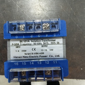 Transformador de Aislamiento Monofásico, Totalmente de Cobre, BK-50va380440v a 220v a 11024v, Transformador de Control para Máquinas Herramienta - Product Image 2