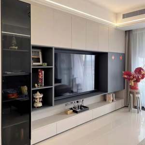 Design de luxe moderne unité murale de divertissement pour la maison meuble TV meuble TV armoires de salon - Product Image 1