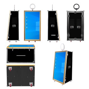 65 Inch <b>Magic</b> Mirror Photography with Camera and Printer Retro Mirror Photography Interactive Mirror - Product Image 3
