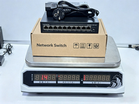 Switch PoE CCTV de 8 Puertos, 2 Puertos Gigabit Ethernet Uplink, Fuente de Alimentación Externa de 48V, 120W Máx. para Sistema de Cámaras IP y AP Inalámbricos, Venta al Por Mayor