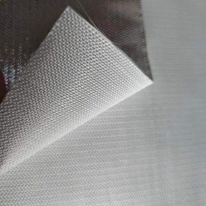 Tissu <span class=keywords><strong>en</strong></span> fibre <span class=keywords><strong>de</strong></span> verre enduit <span class=keywords><strong>de</strong></span> feuille d'aluminium pour isolation thermique, fabriqué <span class=keywords><strong>en</strong></span> Chine, <span class=keywords><strong>en</strong></span> <span class=keywords><strong>vente</strong></span> - Product Image 2