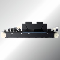 Imprimante numérique UV à passage unique machine d'emballage industrielle d'étiquettes de logo à manchon rétractable imprimante de papier d'autocollants à jet d'encre pour petite entreprise