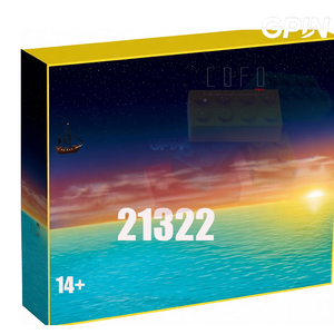 <span class=keywords><strong>Los</strong></span> Piratas de la Bahía de Barracuda, Bloques de Construcción, Ladrillos, Juguetes para Niños 21322 180152 49016 2500+ Piezas/Juego - Product Image 1