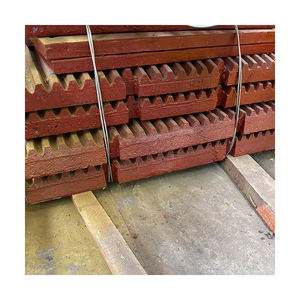 Запасные части для щековой дробилки Mn18Cr2, подвижная фиксированная Щековая пластина CJ412 - Product Image 5