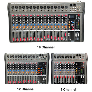 Mezcladora Profesional INSIGAI <span class=keywords><strong>de</strong></span> 16 Canales con Potencia Incorporada Consola <span class=keywords><strong>de</strong></span> Audio con Controlador <span class=keywords><strong>USB</strong></span> para Sonido en Vivo - Product Image 6