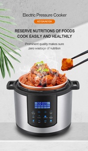 Điều Khiển Cảm Ứng Với Núm LCD 4 Hiển Thị Kỹ Thuật Số 5 Lít 900W Skd Đầy Đủ Đặt Hàng Nồi Áp Suất Điện - Product Image 5