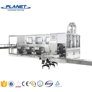 PLANET MACHINE Automatic Big Barrel 5 Gallon Bottle Mineral Water Filling Machine Production Machine Line Equipment