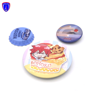 25Mm 32Mm 38Mm Vòng Vuông Matte Nút Huy Hiệu Hình Dạng Cổ Áo Anime Tinplate Nút Phù Hiệu Với <span class=keywords><strong>Pin</strong></span> An Toàn Trở Lại - Product Image 2