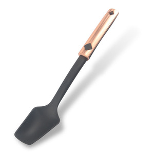 Juego de utensilios de <span class=keywords><strong>cocina</strong></span> chapados en cobre y oro rosa, mango de aleación de <span class=keywords><strong>aluminio</strong></span>, utensilios de nailon para café y <span class=keywords><strong>cocina</strong></span> - Product Image 6