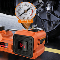 Nouveau démarreur de voiture 5 en 1 avec compresseur d'air clé à chocs électrique lumière d'urgence pour voiture camion van assistance routière