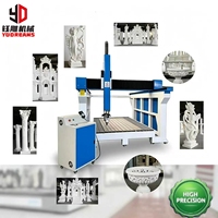 Máquina de Fresado CNC de 4 Ejes para Tallado de Madera, Moldes de Espuma EPS para Estatuas y Barcos, Grabado 3D