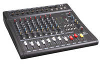 Console de mixage audio professionnelle 8 canaux, 4 consoles de musique stéréo pour événements musicaux, console de mixage de puissance pour scène, bar KTV