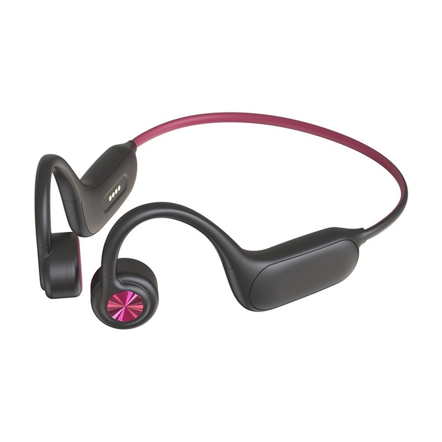 Bone Conduction for 5.4 Ear-hook Headset Digital Display Wireless Sports 32G Luminous Light Health Safety IPX8 Waterproof