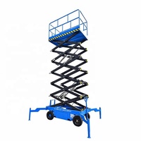 Plateforme élévatrice mobile électrique à ciseaux en acier 300Kg 500Kg 1000Kg 10M 12M 14M 16M 18M 20M OFY OFYM