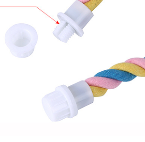 <span class=keywords><strong>Pet</strong></span> parrot Supplies <span class=keywords><strong>Bird</strong></span> Rope Perches pesce persico giocattoli pappagallo per Rope Bungee <span class=keywords><strong>Bird</strong></span> chew Toy - Product Image 3