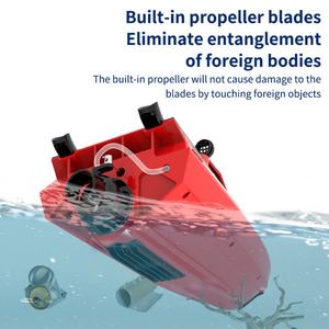 SJY-TX725 Mini Bote a Control Remoto 2.4G, Bote de Alta Velocidad de 20 km/h, Modelo de Barco de Simulación para Niños, Juguete Acuático de Verano - Product Image 4