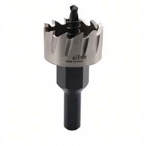 Scie cloche HSS Ttake 38 mm fabriquée en Italie pour le perçage du bois et du métal - Product Image 2