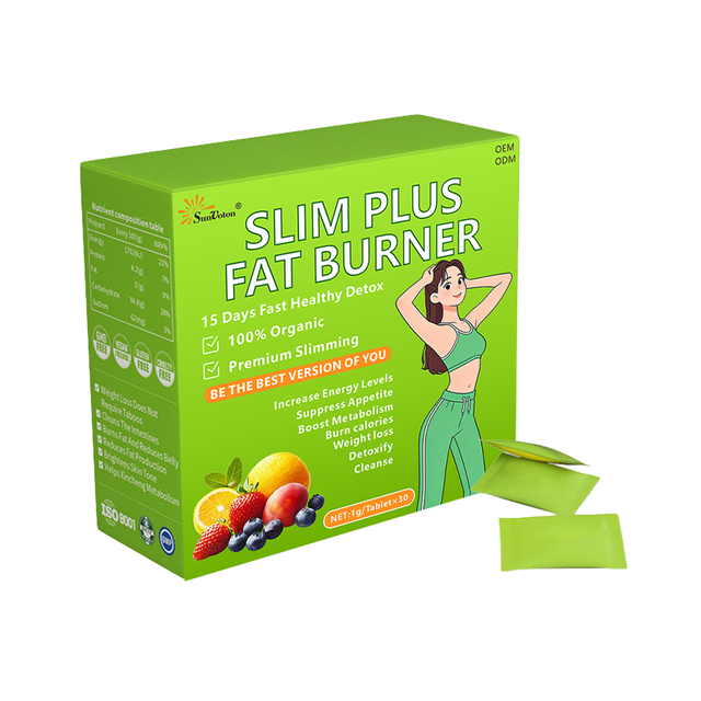Own-Branded SLIM PLUS FAT BURNER Tablets Appetite Suppressant Metabolism Booster Skin Brightening Immune Support for Weight