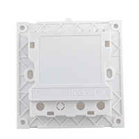 Boîtier de jonction ABS de type 86 à détection infrarouge, personnalisable, pour interrupteur à détection corporelle, étanche à la poussière IP54, facile à installer