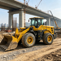 Fortschrittliches Hochleistungs-Knickgelenk-Radlader-Steuerungssystem CAT 950 GC und Langlebiger Hubarm für Steinladerarbeiten im Steinbruch