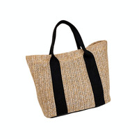 Sac A Main Elegant Tisse La Tresse Sacs Au Crochet Pour Femme Hobo Grand Sac Cabas De Plage En Paille