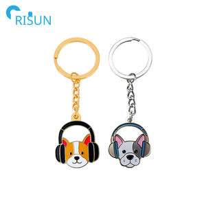 หูฟังรูป<span class=keywords><strong>ผี</strong></span>เอเลี่ยนน่ารักแบบกำหนดเองจากโรงงาน พวงกุญแจหูฟัง พวงกุญแจหูฟังแบบกำหนดเอง - Product Image 4