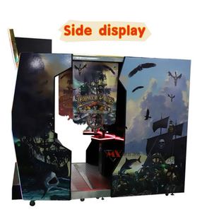 Tren eléctrico Deadstorm pirata que funciona con monedas hecho de plástico y simulador de hierro, máquina de videojuegos de entretenimiento Arcade - Product Image 5