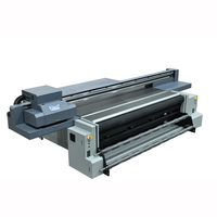 Impresora UV Híbrida 2513R, Máquina de Impresión de Telas, Equipo de Impresión, Impresora UV de Cama Plana