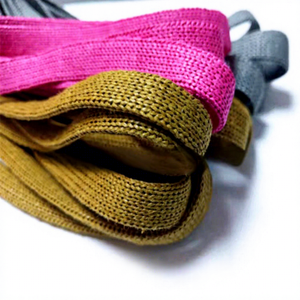Cordon en papier <span class=keywords><strong>plat</strong></span> avec système d'enfilage <span class=keywords><strong>à</strong></span> l'aiguille, poignée en papier robuste pour le transport de sacs cadeaux et l'<span class=keywords><strong>assemblage</strong></span> d'emballages - Product Image 2