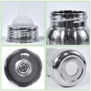 Nueva Botella de Agua con Aislamiento de Doble Pared de Acero Inoxidable 304 de 8 oz, Ecológica, para Bebés - Product Image 2