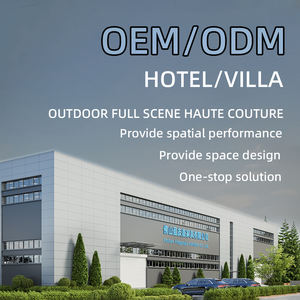 YORLLA Canapé d'extérieur modulable moderne en teck avec dossier en corde – Fabricant - Product Image 6