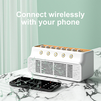 Nouvelle machine à bruit blanc portable tendance avec haut-parleur USB, 8 sons naturels apaisants, thérapie musicale, pour la maison et le sommeil, en plastique