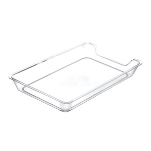 Acrylic Skewer Tray Transparent Square Plate For Hot Pot Barbecue Serving Unbreakable Food Grade PC Material - Product Image 4