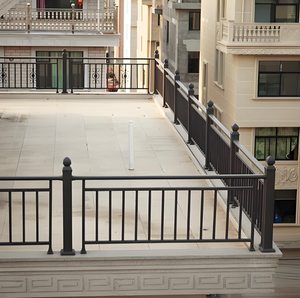 Modern Design Custom Balcony Metal <strong>Railings</strong> Factory Wholesale Protective Metal Fence Fencing Trellis Gates - Product Image 2