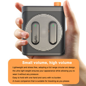 <span class=keywords><strong>Amplificador</strong></span> <span class=keywords><strong>de</strong></span> Voz <span class=keywords><strong>con</strong></span> Micrófono <span class=keywords><strong>de</strong></span> <span class=keywords><strong>Solapa</strong></span> Inalámbrico Magnético, Altavoz BT Portátil <span class=keywords><strong>con</strong></span> 2 Micrófonos <span class=keywords><strong>de</strong></span> Clip - Product Image 6