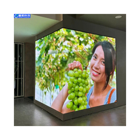Écran vidéo mural couleur haute luminosité Pushun pour intérieur, panneau d'affichage animé, écrans LED 6M P2.5 P3 3840Hz, pixels personnalisables