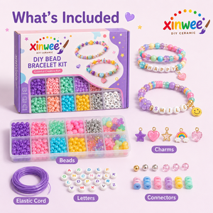 Kit <span class=keywords><strong>de</strong></span> Pulseras <span class=keywords><strong>de</strong></span> Cuentas DIY para Niñas, Cuentas con Letras del Alfabeto, Set <span class=keywords><strong>de</strong></span> Fabricación <span class=keywords><strong>de</strong></span> Joyas, Set Educativo <span class=keywords><strong>de</strong></span> Artes y Manualidades Coloridas para Niños, Regalos <span class=keywords><strong>de</strong></span> Juguetes - Product Image 2