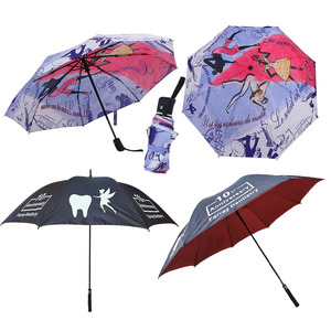 Parapluie de golf droit personnalisé de 30 pouces à ouverture automatique, grand format, pour promotion, avec logo - Product Image 1