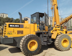 รถตักล้อยางโคมัตสึ WA380 มือสองคุณภาพสูง น้ำหนักบรรทุก 8 ตัน ชั่วโมงการใช้งานต่ำ สภาพเดิมๆ รุ่นปี 2016 กำลัง 140 กิโลวัตต์ - Product Image 3