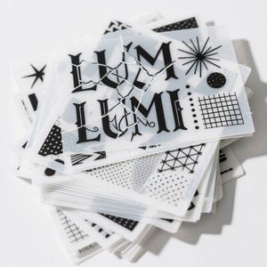 Hojas Holográficas Autoadhesivas Resistentes a los Rayos UV y al Agua, Etiqueta de PVC Transparente con Diseño de Anime, Adhesivos con Logotipo Personalizado Troquelados - Product Image 5
